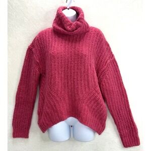 Lita by Ciara Women's Hot Pink Turtleneck Sweater Size XS